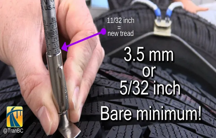 5-32 tire tread how many miles left