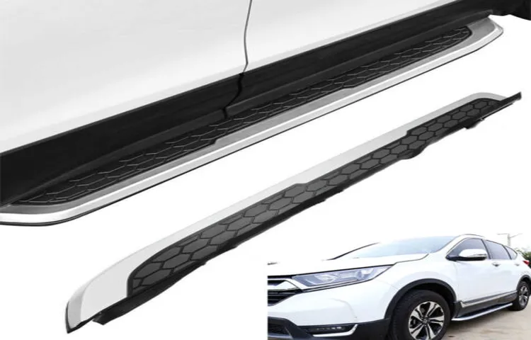 are crv running board useful