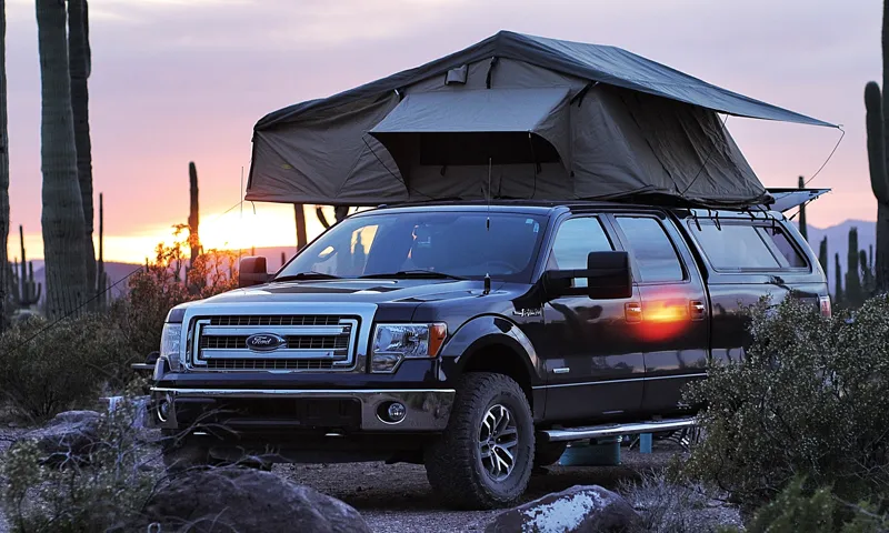 are roof top tents allowed in national parks