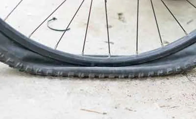 Bicycle Tire Looks Flat When Riding: Reasons and Solutions to Avoid Flat Tires