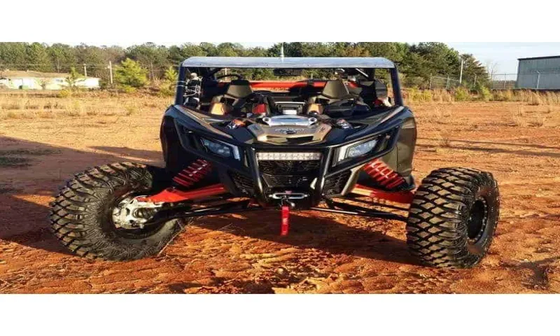 can am x3 super atv front winch bumper