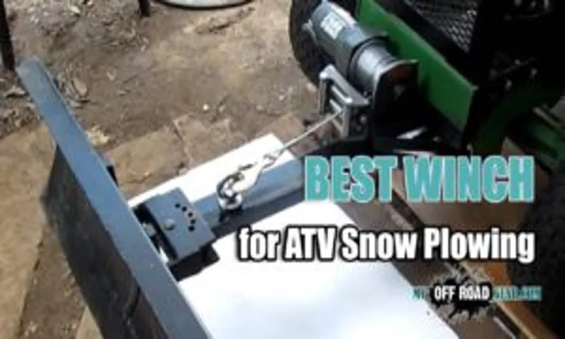 can an atv have a winch and plow