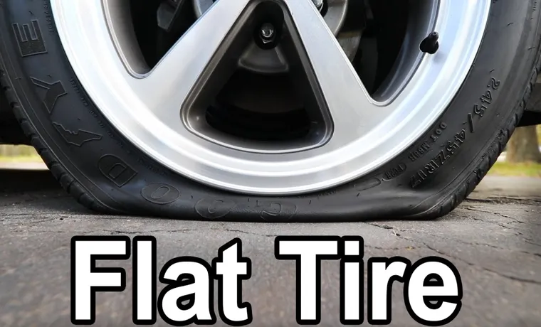 flat tire what to do no spare