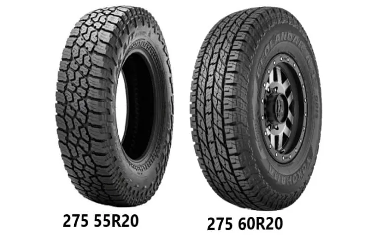 How Big is a 275-60R20 Tire? Exploring the Dimensions and Size Guide