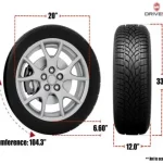 How Big Is a 305 Tire in Inches? A Comprehensive Guide to Tire Size!