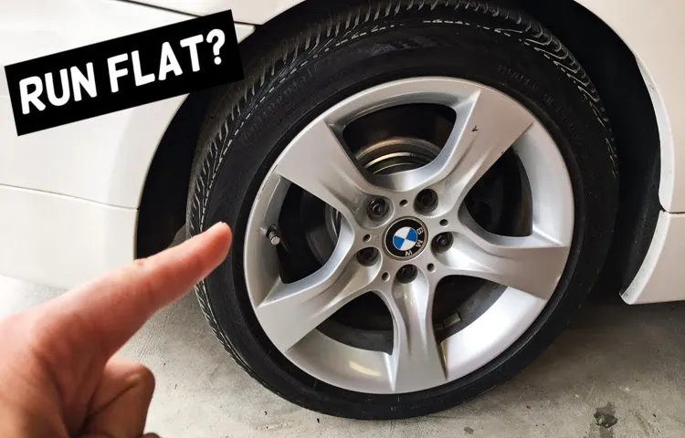 how do i know if a tire is run flat