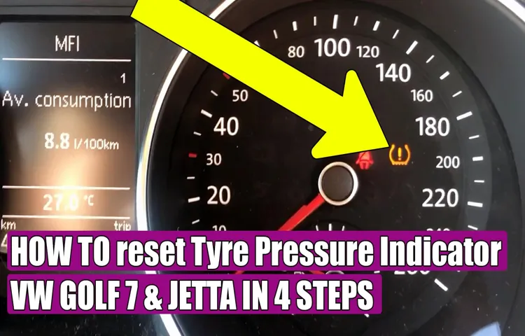 How Do I Reset My Tire Pressure Monitoring System – Quick and Easy Tips