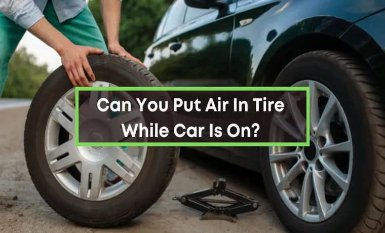 how do you put air in a tire at a gas station