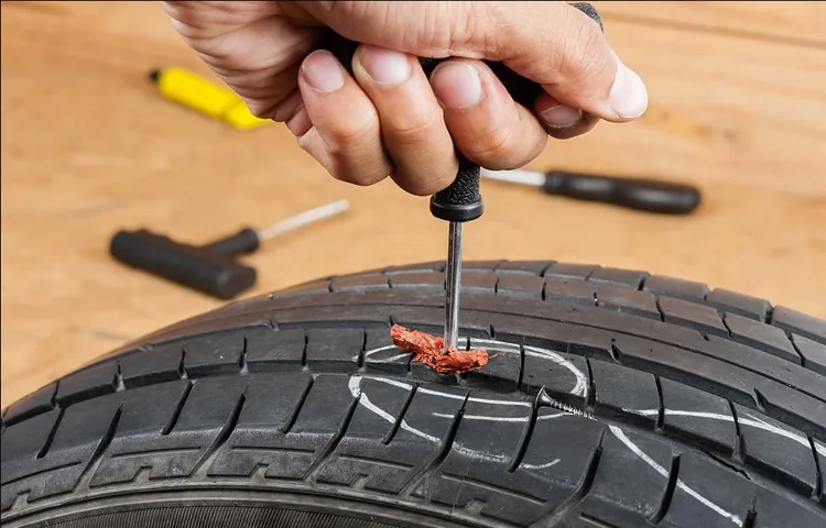 how does a nail get in the sidewall of a tire