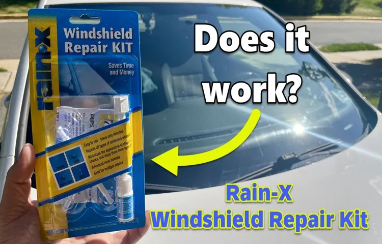 How Does a Windshield Repair Kit Work? A Comprehensive Guide