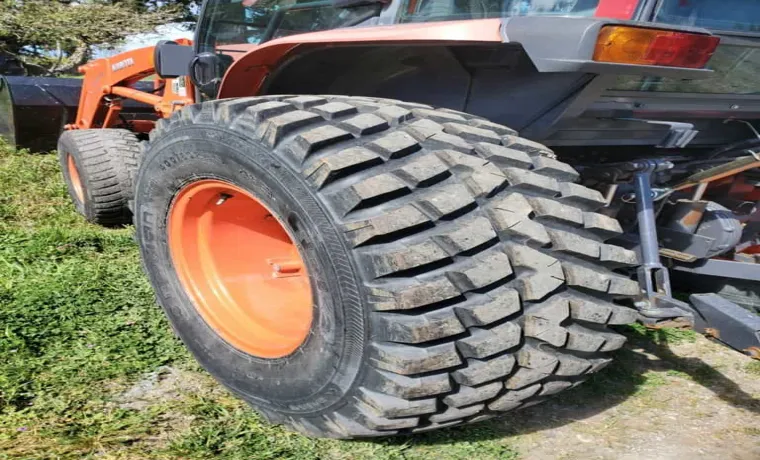 How Heavy is a Tractor Tire? Know the Exact Weight and Size for Efficient Usage