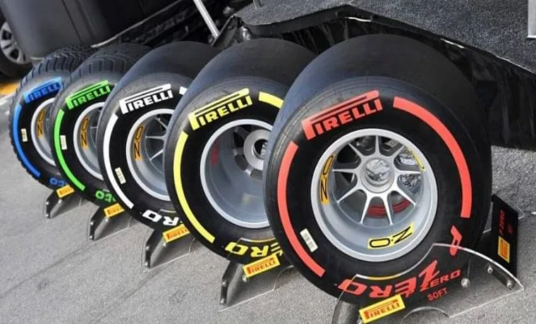 how heavy is an f1 tire