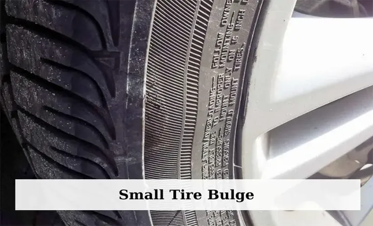 how long can i drive with a bulge in my tire