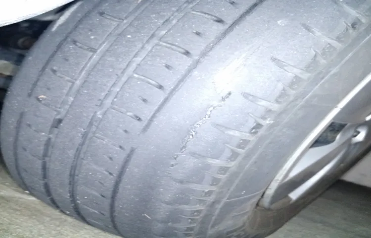 how long can you drive on a tire with threads showing