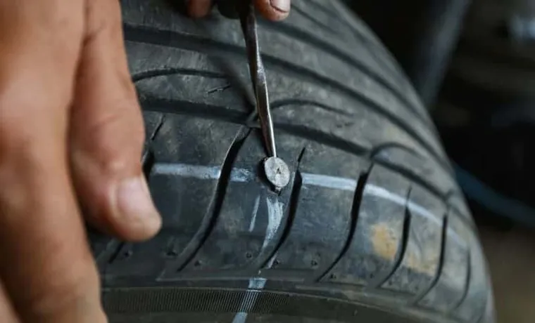 how long can you drive with a screw in your tire