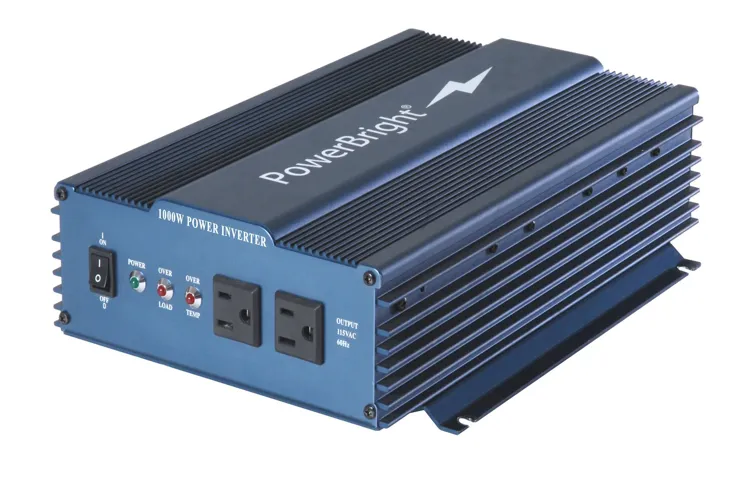 how many amps does 1500w power inverter