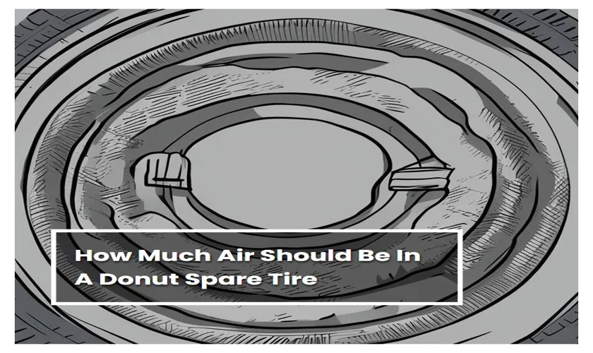 how much air does a spare tire need