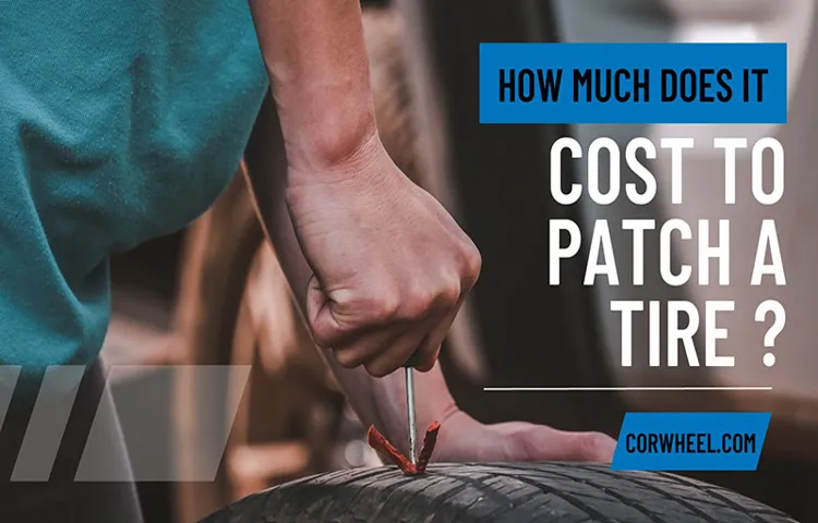 How Much Does a Patch on a Tire Cost? A Comprehensive Guide to Repair Cost