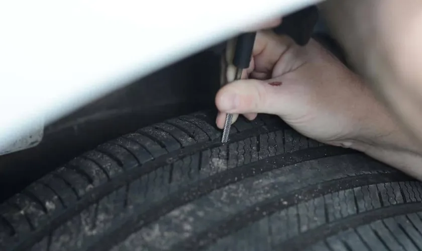 how much does it cost to fix a nail in a tire