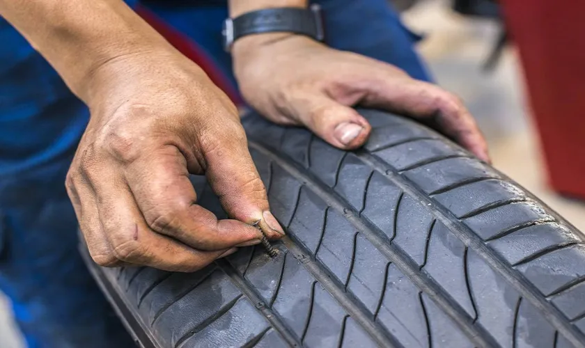 how much does it cost to fix a punctured tire