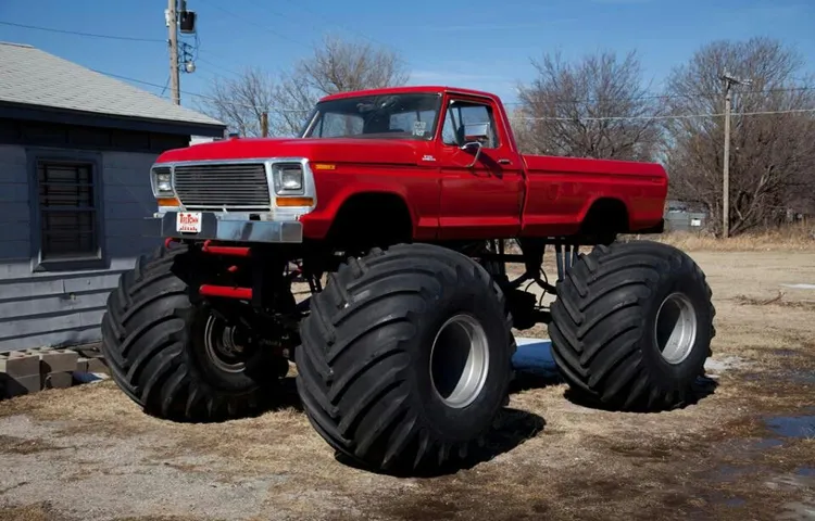 how much is a monster truck tire