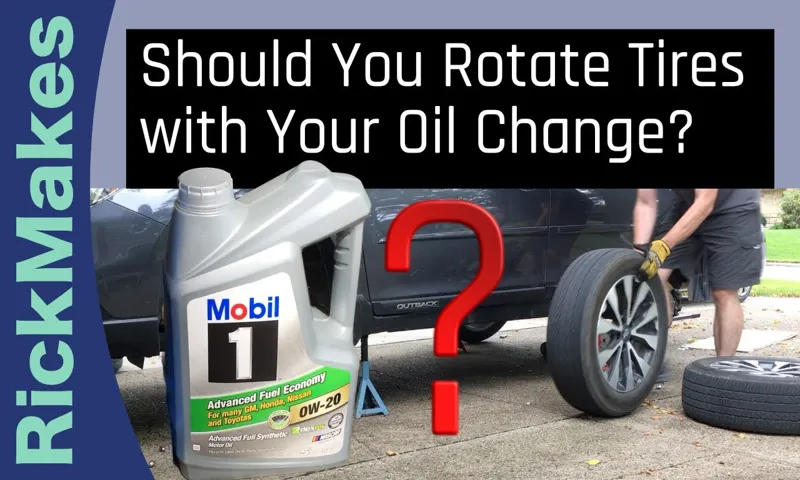 how much is an oil change and tire rotation