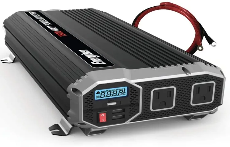 how much power does a 3000 watt inverter use