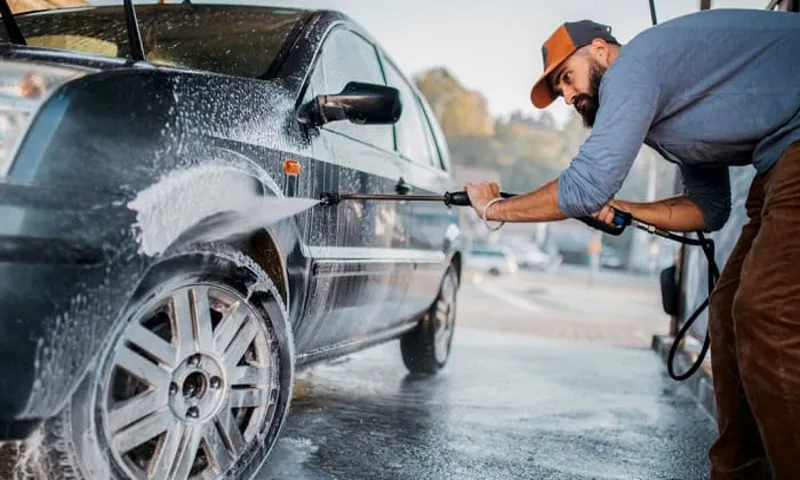 how much psi for car wash