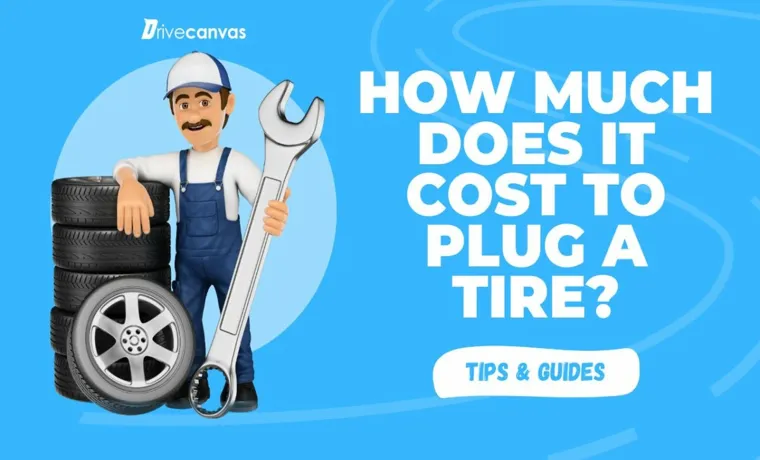 How Much Should It Cost to Plug a Tire? A Comprehensive Guide for Car Owners