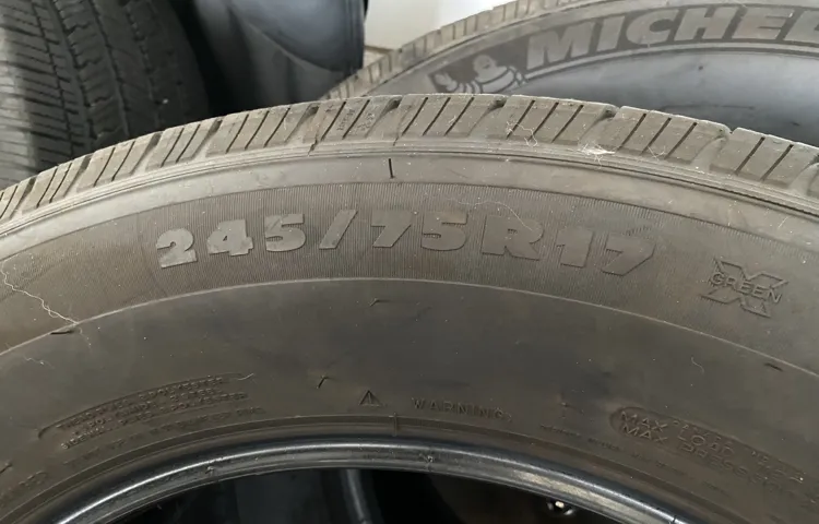 how tall is a 245 75 r17 tire