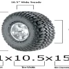 How Tall Is a 265 70 R16 Tire? A Comprehensive Guide to Tire Height and Size.