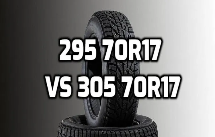 How Tall is a 295-70r17 Tire? Find the Right Size for Your Vehicle