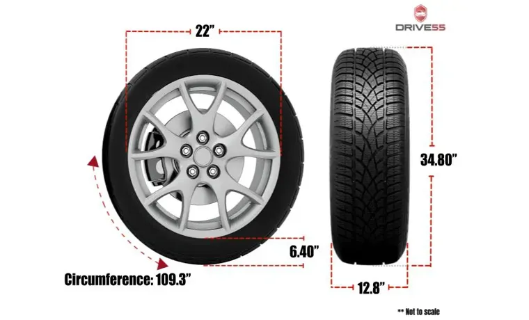 How Tall is a 325 Tire? Understanding the Dimensions and Size in Inches.