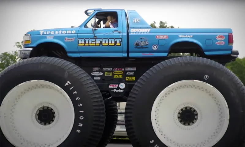 How Tall is a Monster Truck Tire? Exploring the Height and Features of these Larger-than-Life Tires