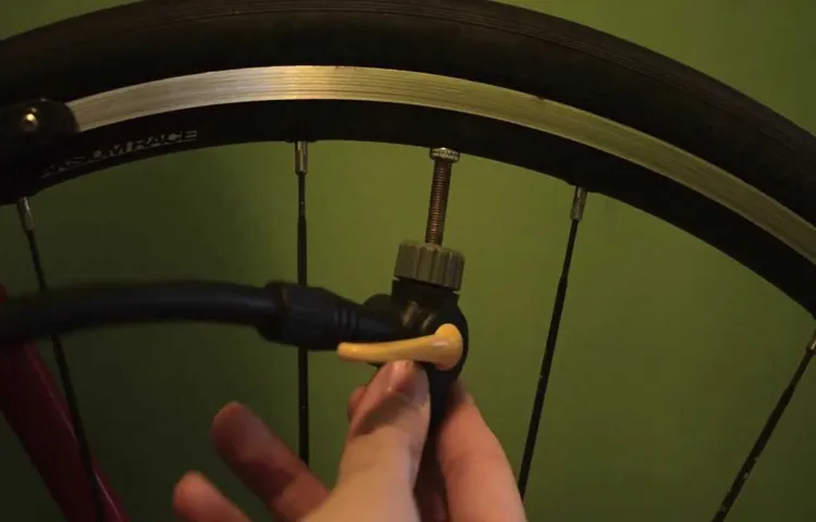 how to air up bike tire with presta valve