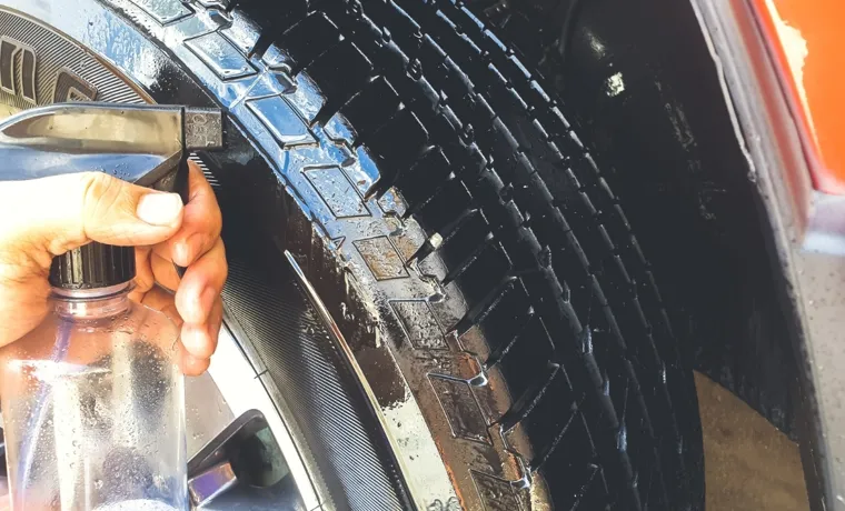 How to Apply Tire Dressing for a Long-lasting Shine: Tips and Tricks