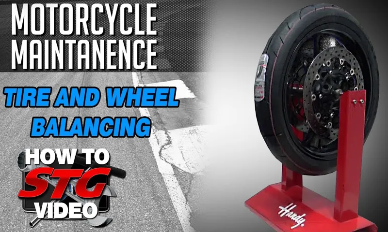 how to balance motorcycle tire