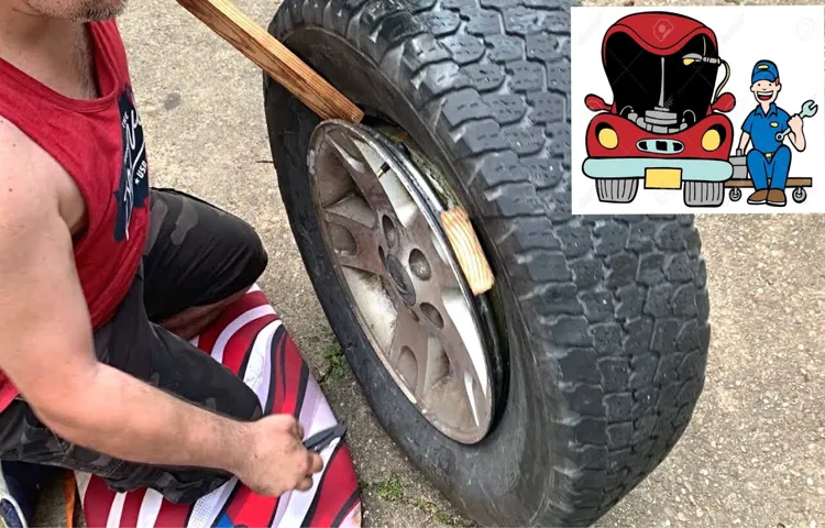 How to Break a Tire Bead Without Tools: A Simple Guide