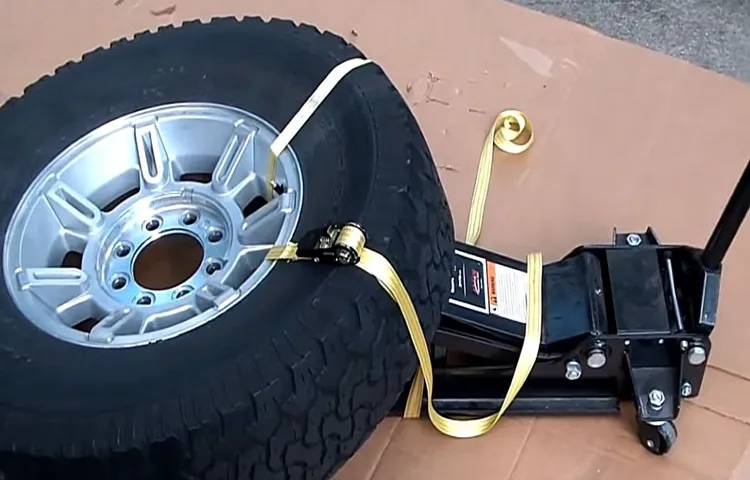 how to break the bead on a low profile tire