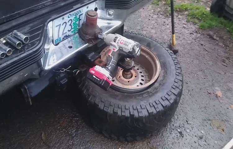 how to break the bead on a tire