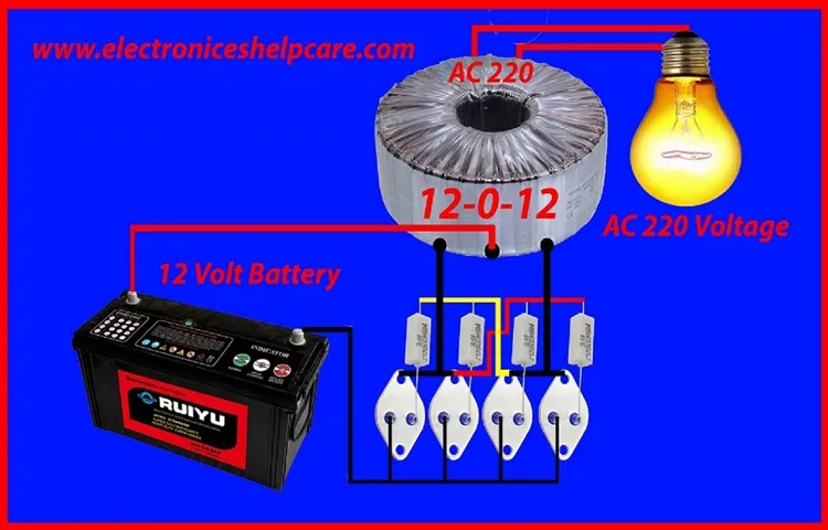 how to build a 12 volt dc to ac inverter