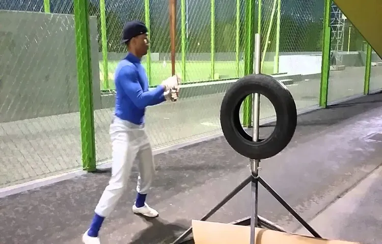 how to build a tire hitting station