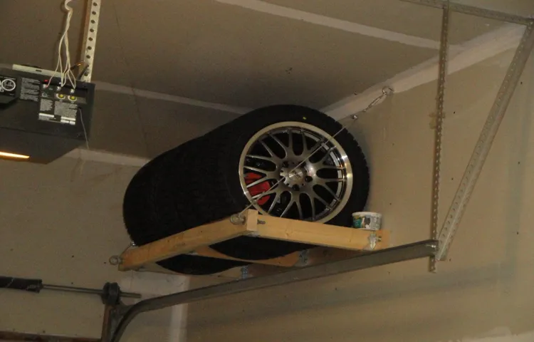 how to build a tire rack