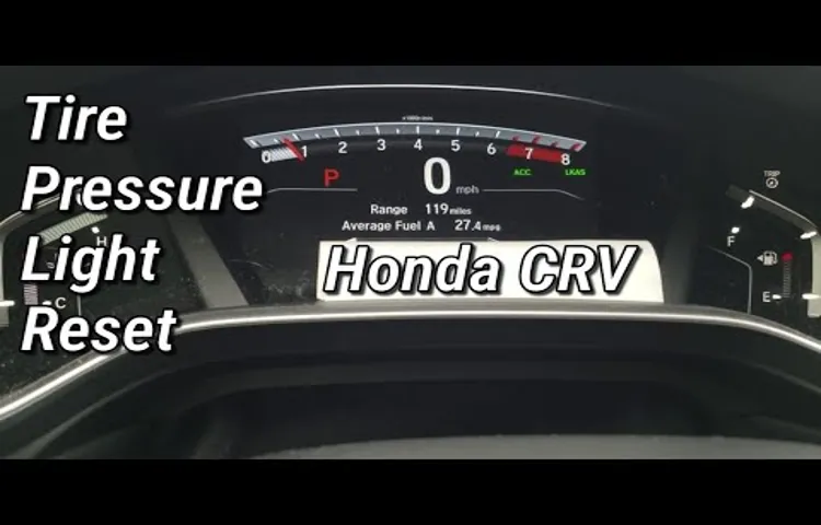 How to Calibrate Honda CRV Tire Pressure: A Step-by-Step Guide