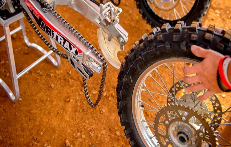 how to change a dirt bike tire