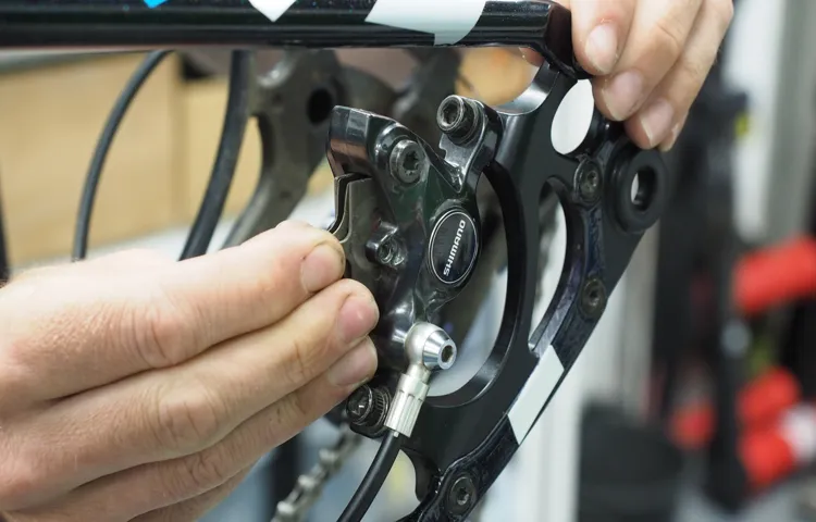 how to change a rear bike tire with disc brakes