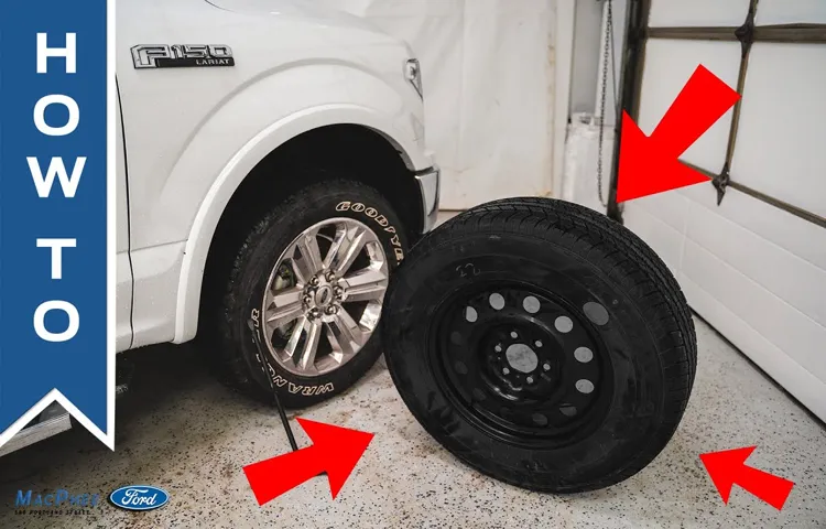 how to change a tire on a ford f150