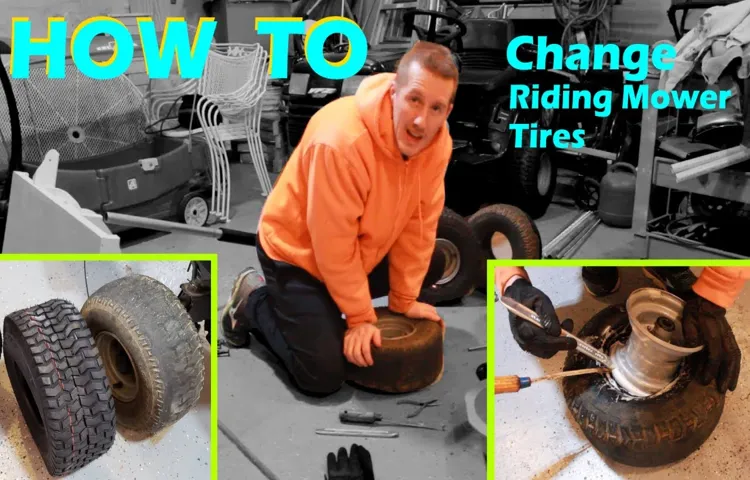 How to Change a Tire on a Riding Lawn Mower: A Simple Step-by-Step Guide