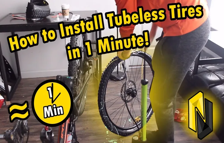 How to Change a Tubeless Tire – A Comprehensive Guide for hassle-free Bike Maintenance