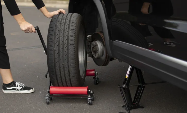 how to change tire on lifted truck